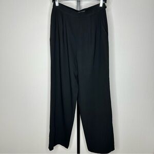 Tahari Wide Leg High Rise Dress Pants